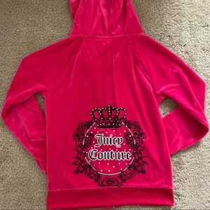 Juicy Couture Velvet ZipUp Jacket